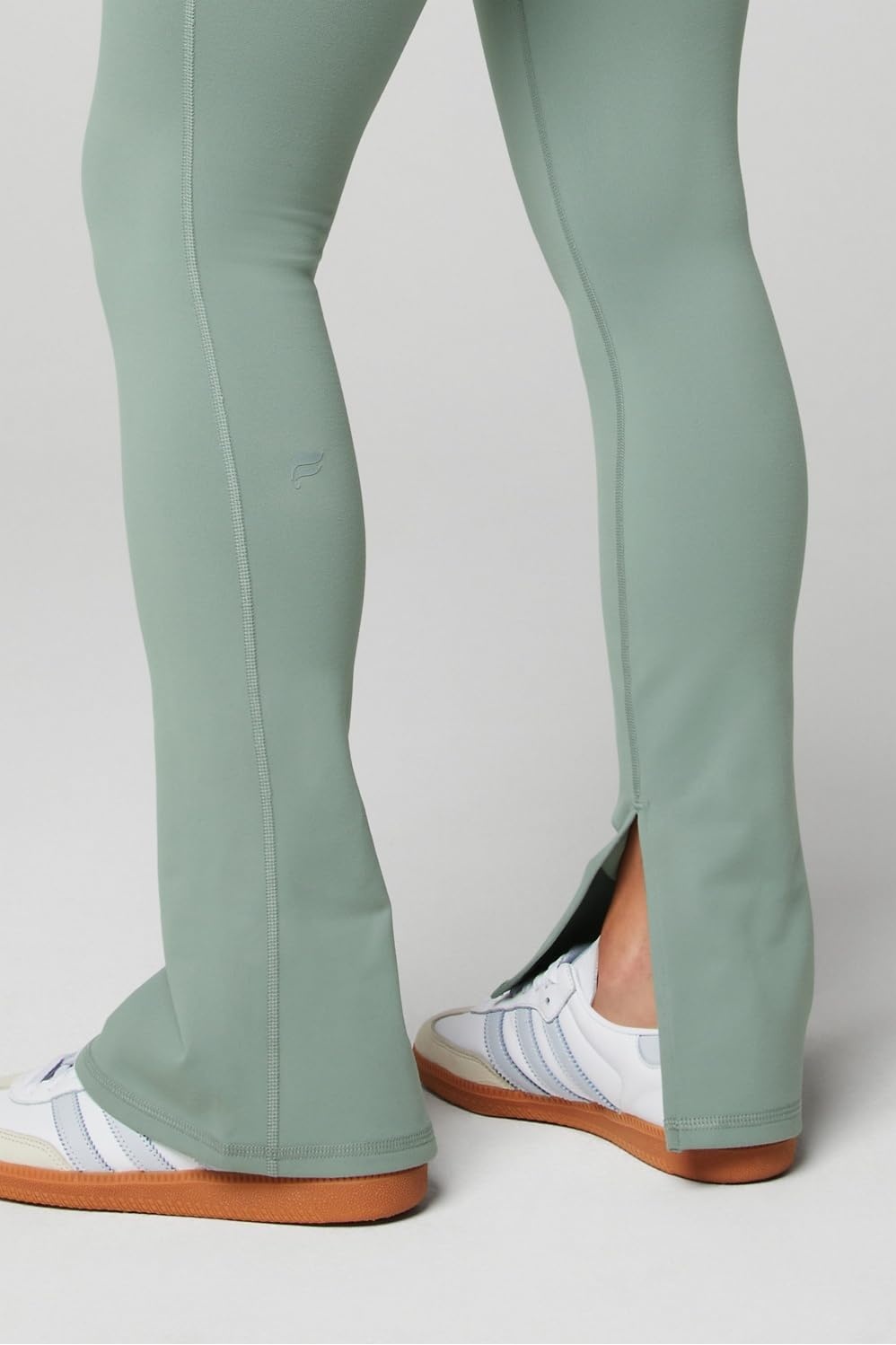 image:imageDefine PowerHold Split Hem Flare Pant MoistureWicking 4Way StretchSage Grey