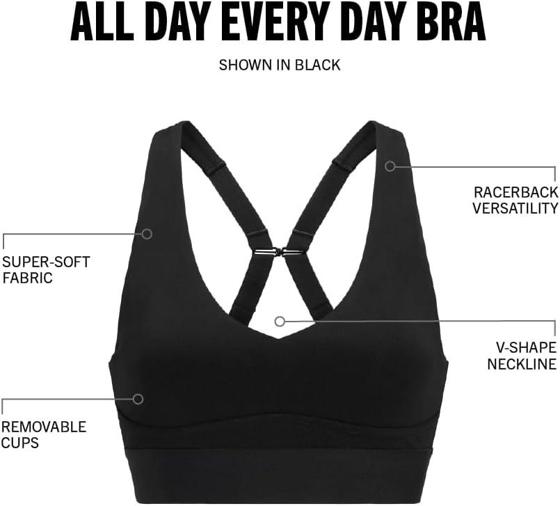 image:imageFabletics All Day Every Day BraBlack