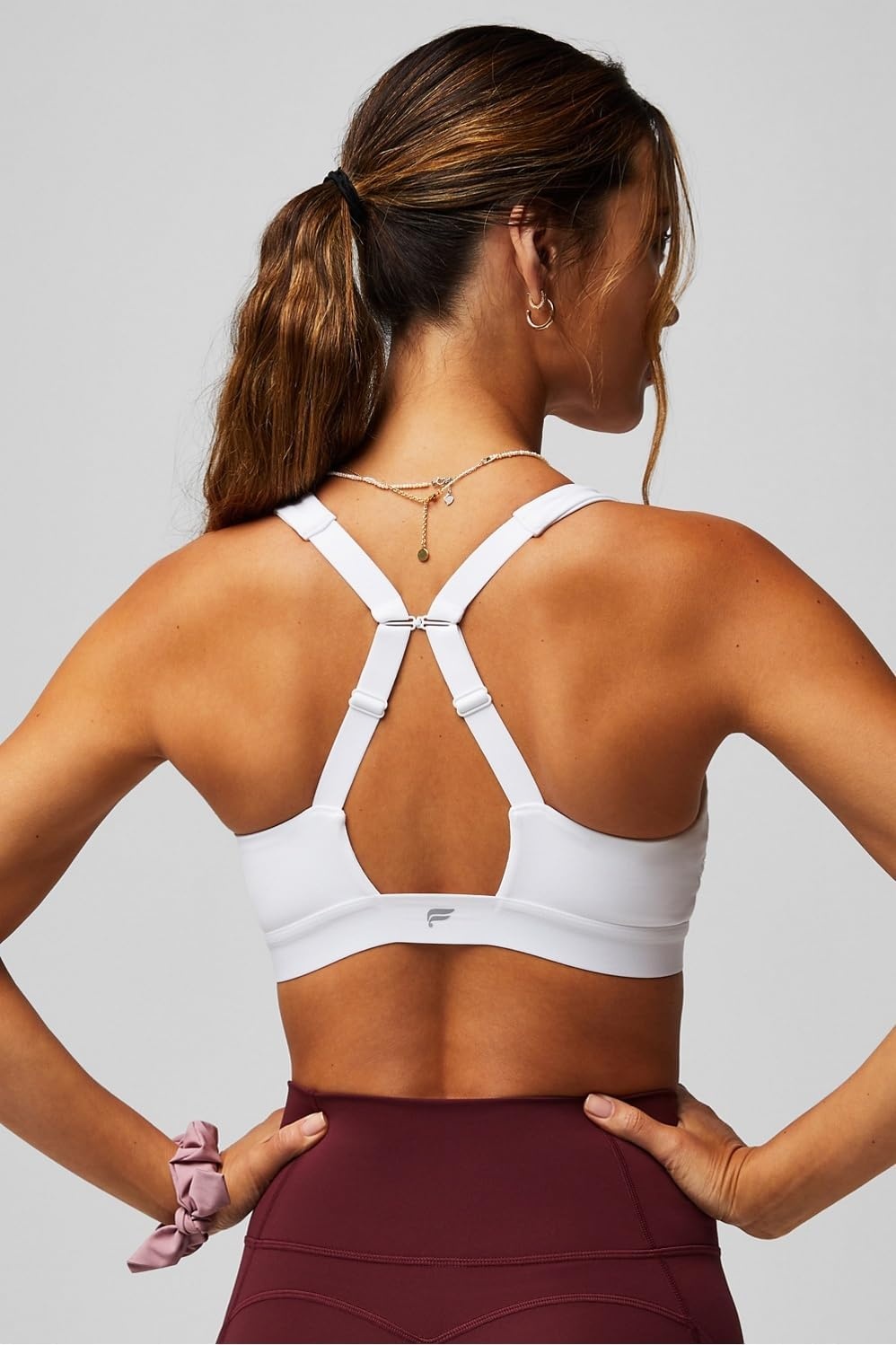 image:imageFabletics All Day Every Day BraClassic White