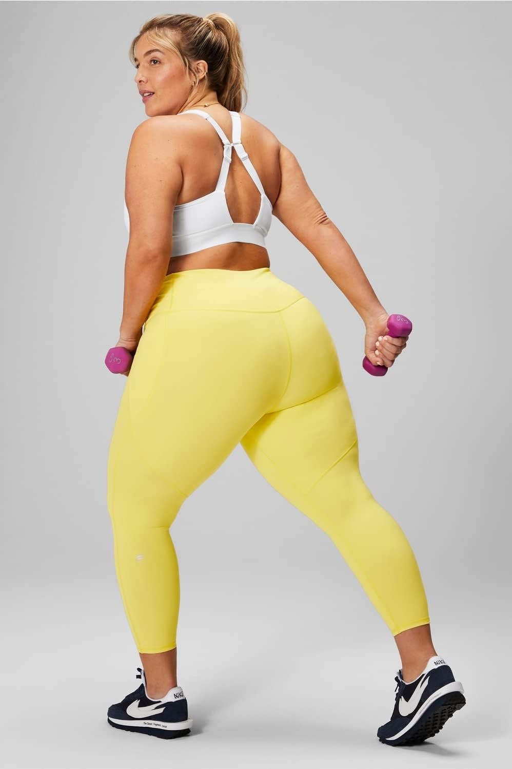 image:imageFabletics All Day Every Day BraWhite