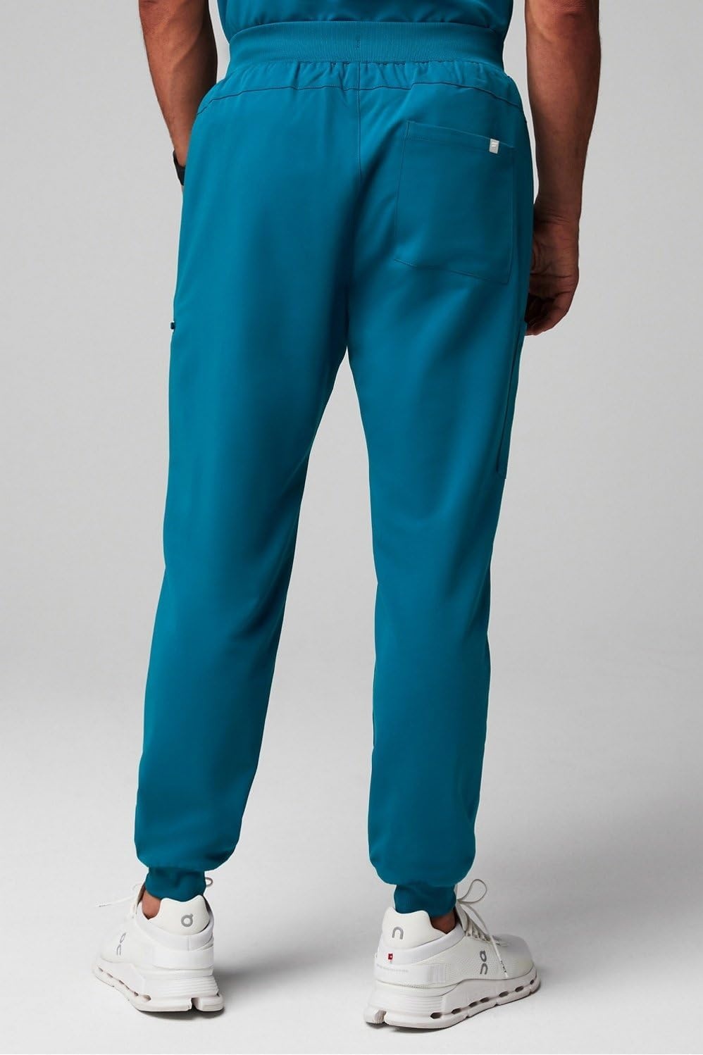 image:imageFabletics Mens AllShift 5Pocket Scrub Jogger MotionTech 4Way Stretch PocketPacked Lightweight SemiSlim FitCaribbean Blue