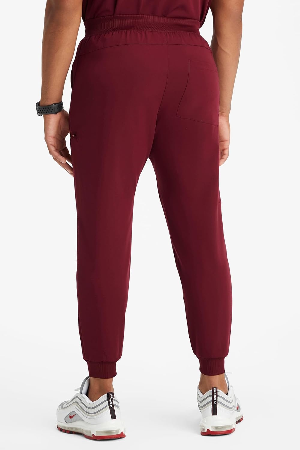 image:imageFabletics Mens AllShift 5Pocket Scrub Jogger MotionTech 4Way Stretch PocketPacked Lightweight SemiSlim FitWine