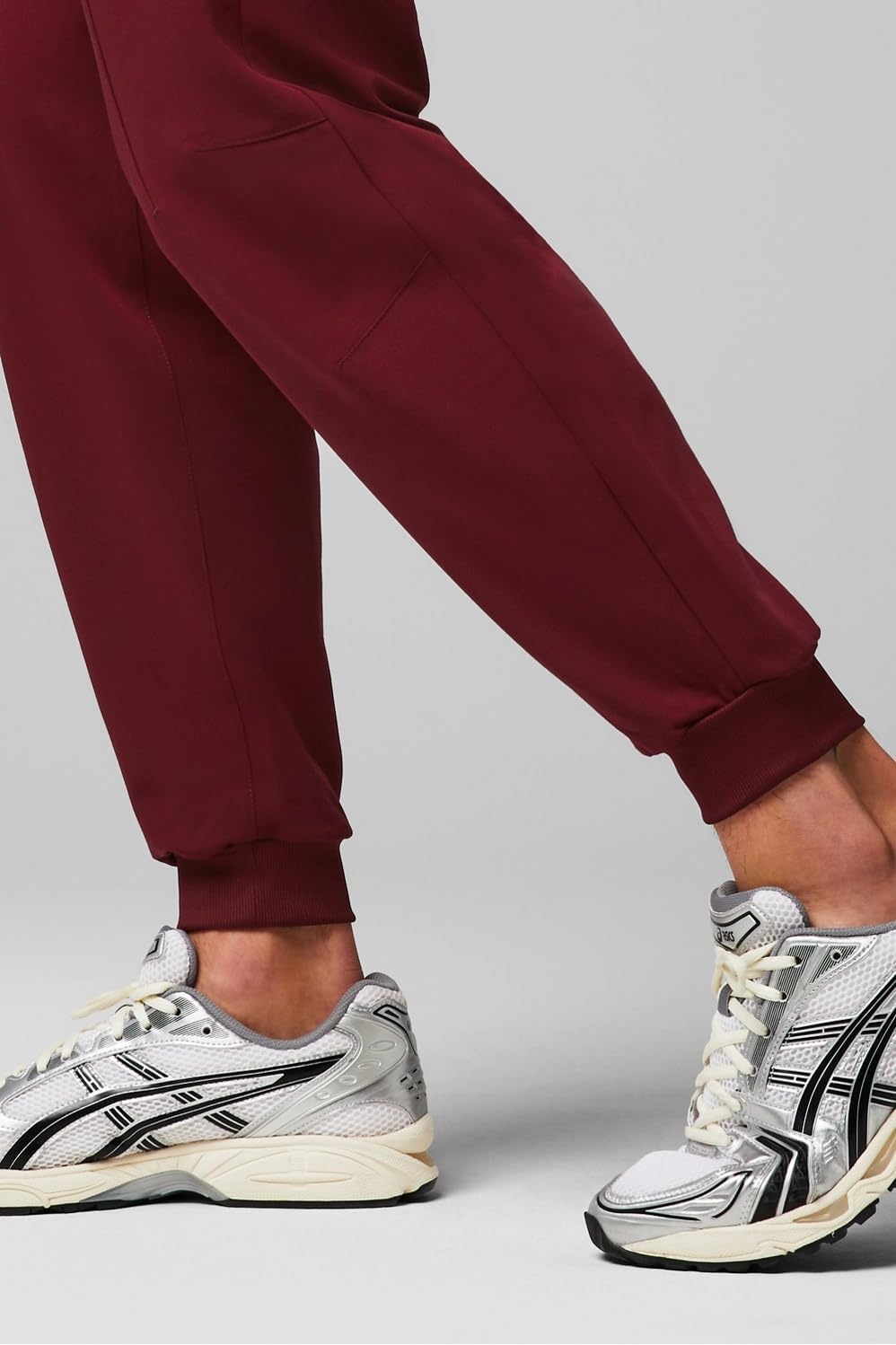 image:imageFabletics Mens AllShift 5Pocket Scrub Jogger MotionTech 4Way Stretch PocketPacked Lightweight SemiSlim FitWine