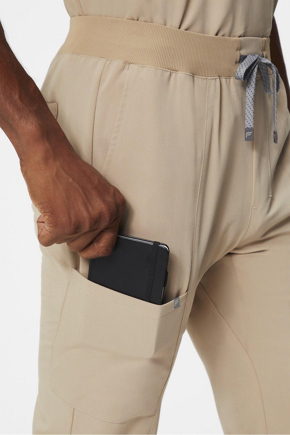 image:imageFabletics Mens Intake Scrub Pant MotionTech 4Way Stretch PocketPacked WrinkleResist SemiSlim FitChai