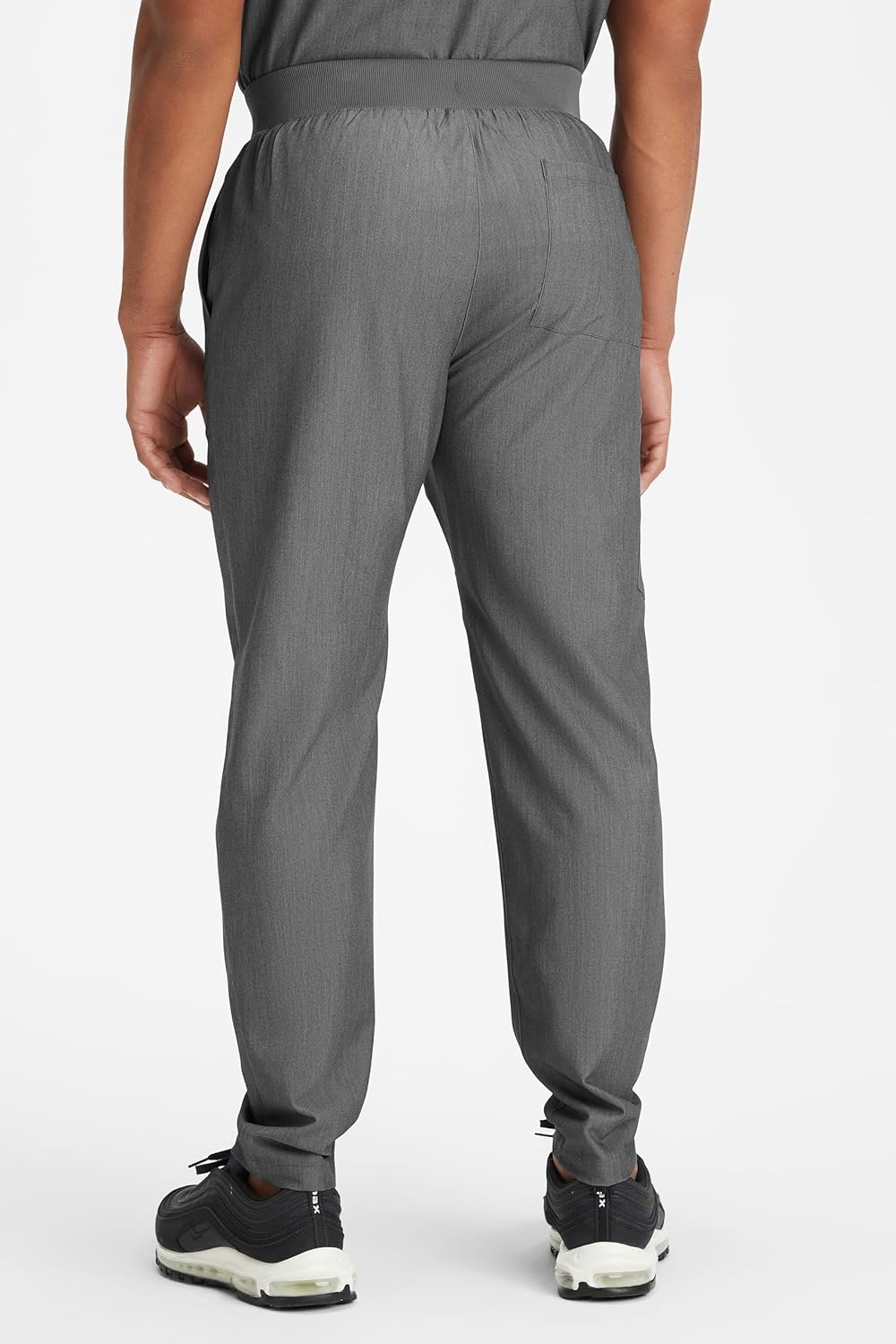 image:imageFabletics Mens Intake Scrub Pant MotionTech 4Way Stretch PocketPacked WrinkleResist SemiSlim FitHeather Grey