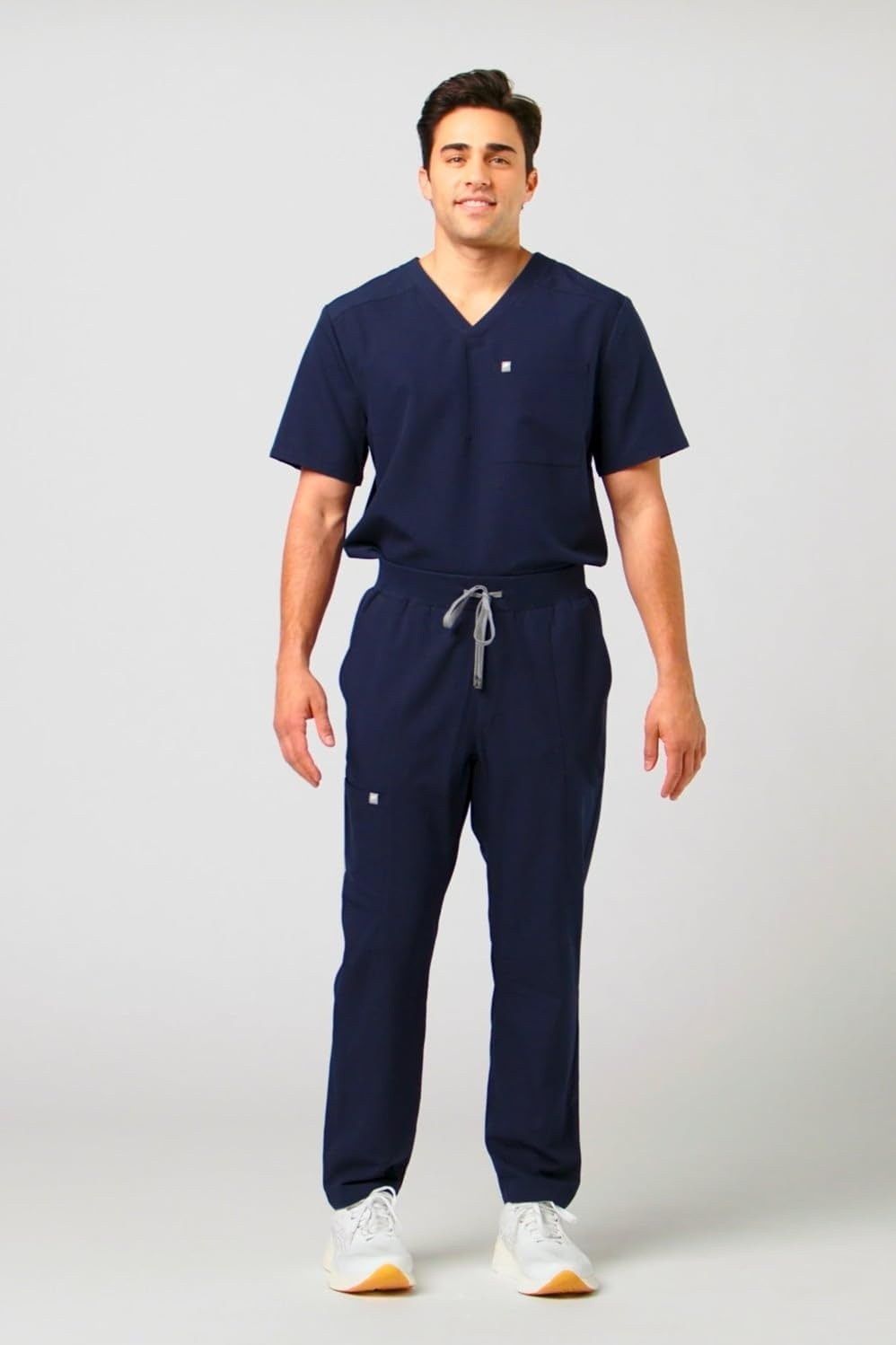 image:imageFabletics Mens Intake Scrub Pant MotionTech 4Way Stretch PocketPacked WrinkleResist SemiSlim FitNavy