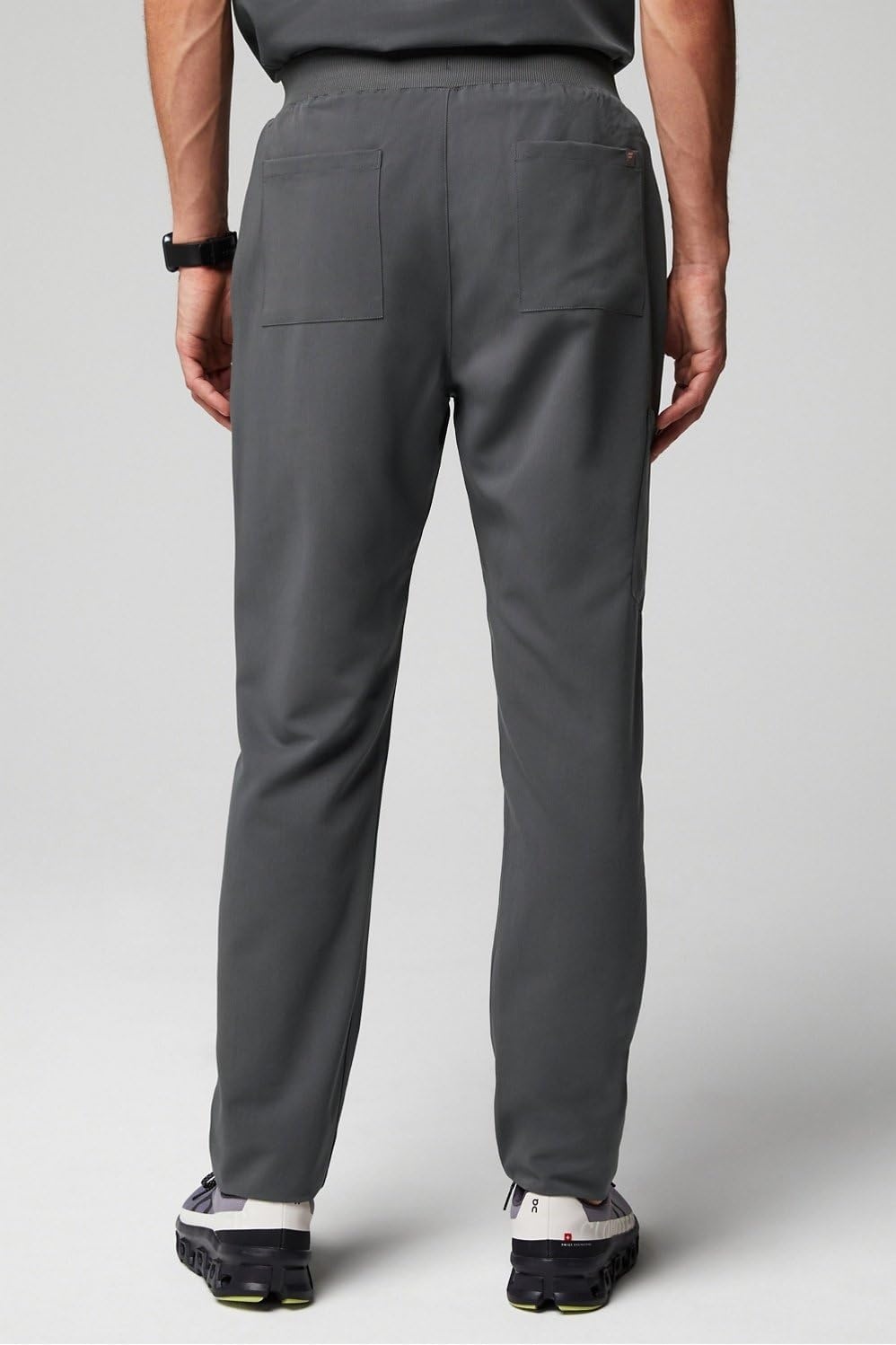 image:imageFabletics Mens Intake Scrub Pant MotionTech 4Way Stretch PocketPacked WrinkleResist SemiSlim FitOnyx