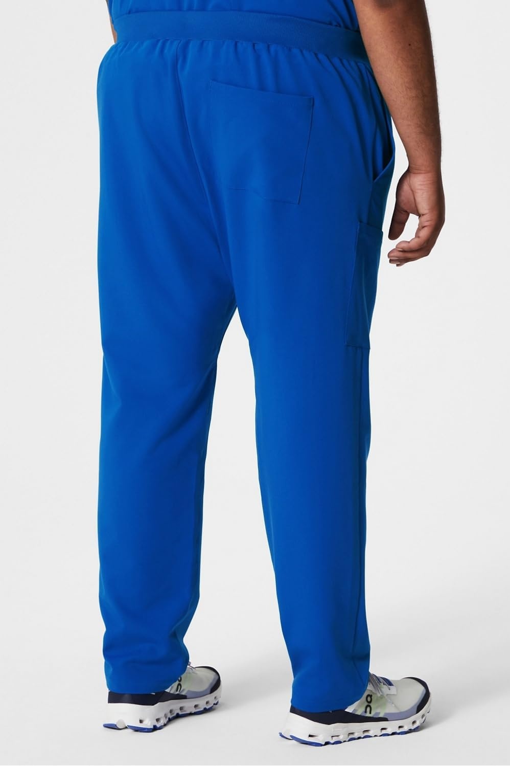 image:imageFabletics Mens Intake Scrub Pant MotionTech 4Way Stretch PocketPacked WrinkleResist SemiSlim FitRoyal Blue