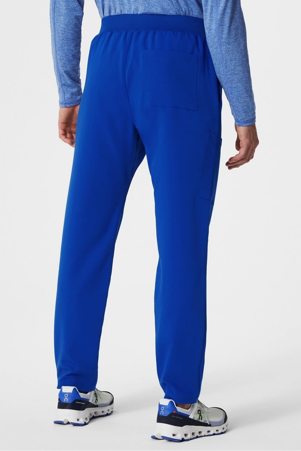 image:imageFabletics Mens Intake Scrub Pant MotionTech 4Way Stretch PocketPacked WrinkleResist SemiSlim FitRoyal Blue
