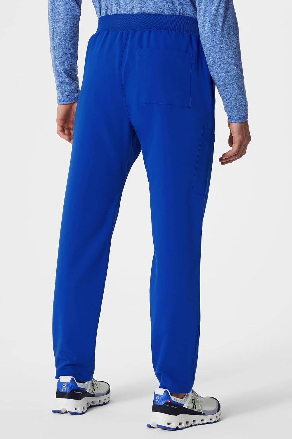 image:imageFabletics Mens Intake Scrub Pant MotionTech 4Way Stretch PocketPacked WrinkleResist SemiSlim FitRoyal Blue