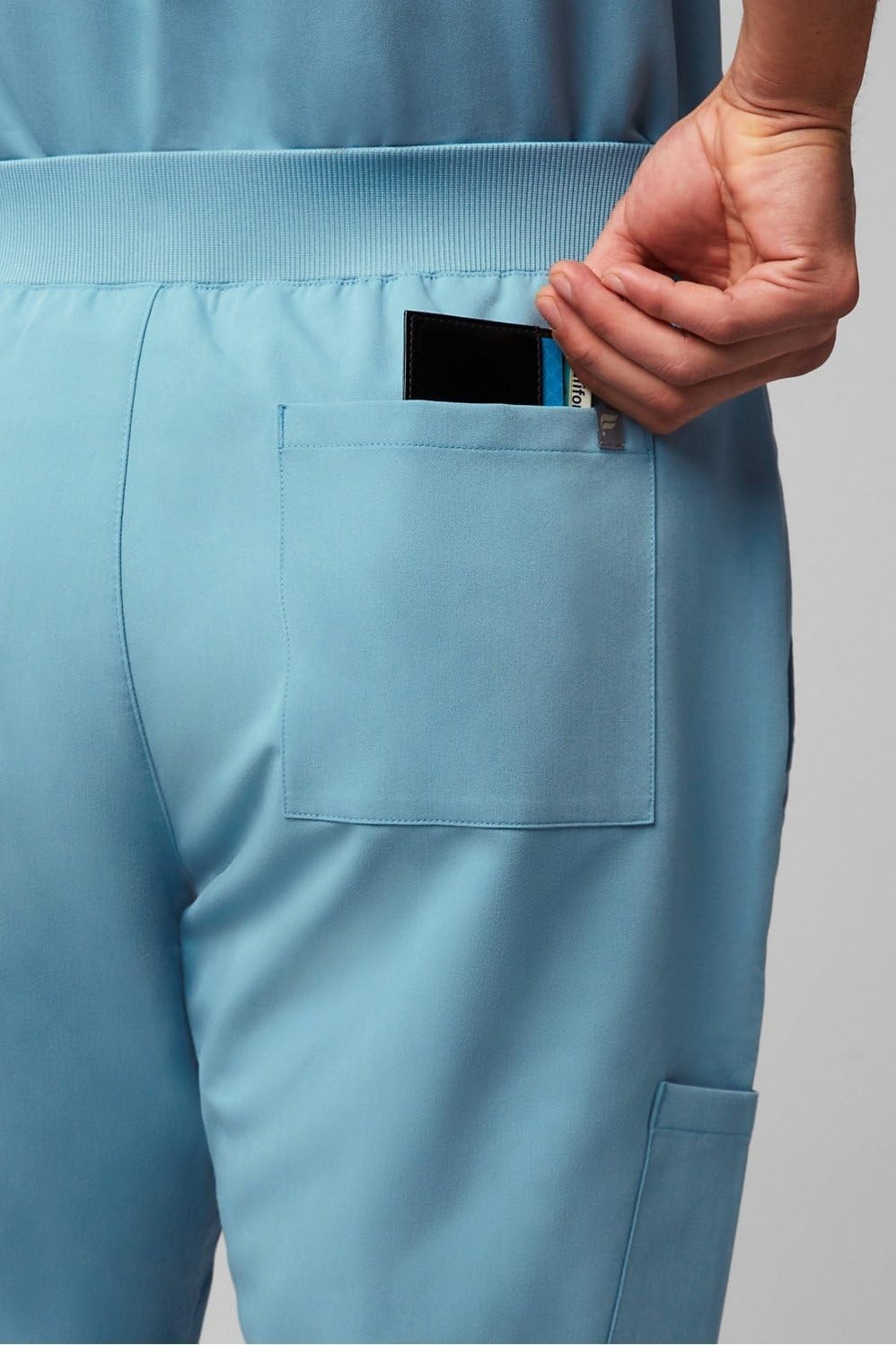 image:imageFabletics Mens Intake Scrub Pant MotionTech 4Way Stretch PocketPacked WrinkleResist SemiSlim FitWave