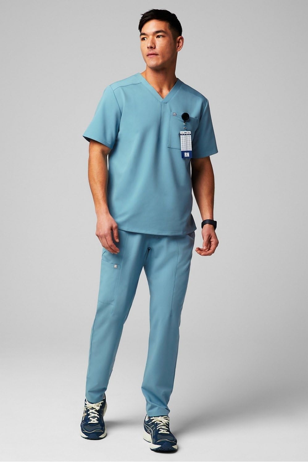 image:imageFabletics Mens Intake Scrub Pant MotionTech 4Way Stretch PocketPacked WrinkleResist SemiSlim FitWave