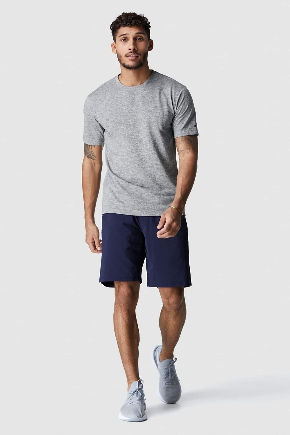 image:imageFabletics Mens The Franchise Short Workout Training Gym Lightweight Athletic Shorts with Zip Pockets Stretch WovenNavy