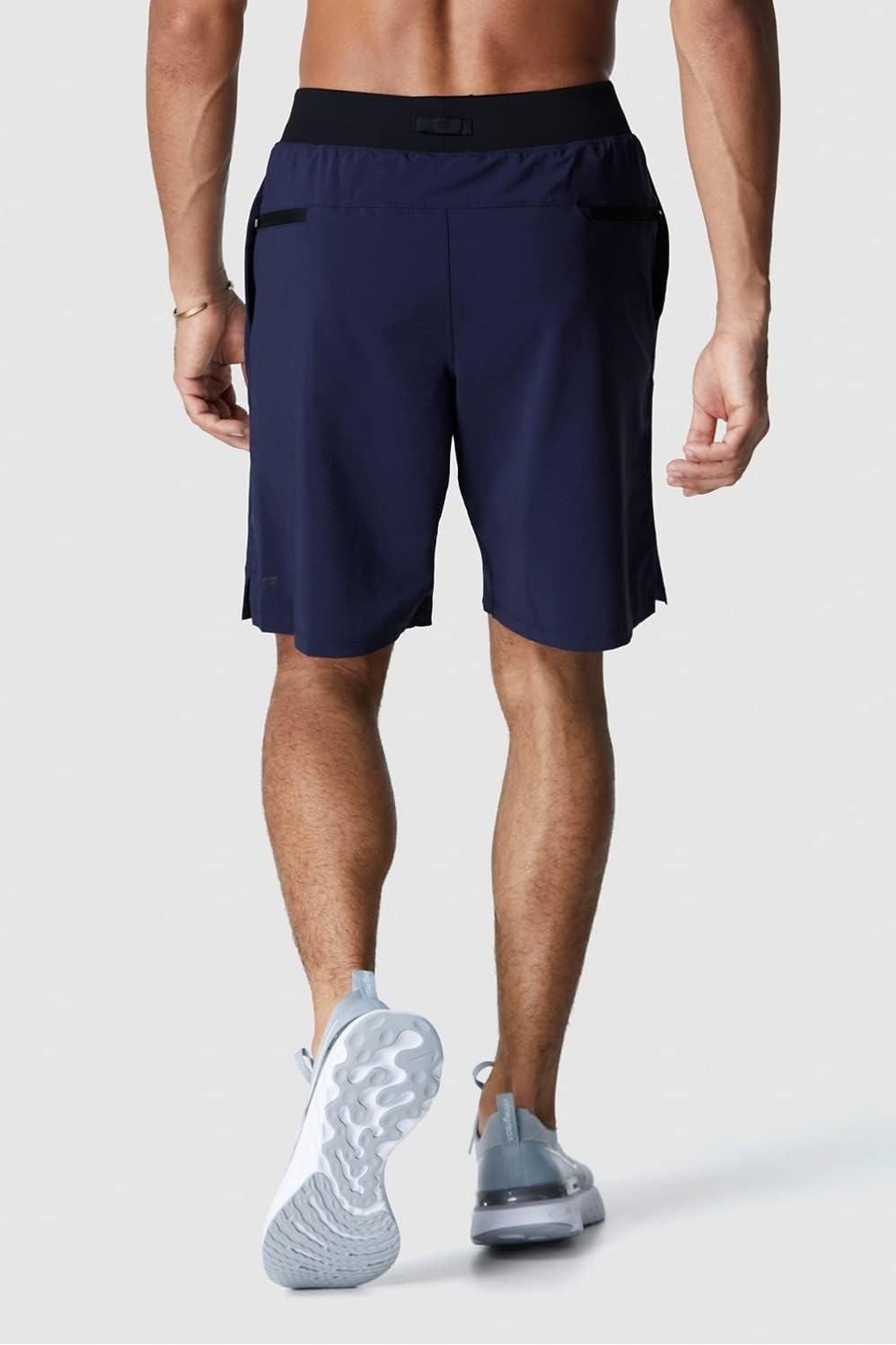 image:imageFabletics Mens The Franchise Short Workout Training Gym Lightweight Athletic Shorts with Zip Pockets Stretch WovenNavy