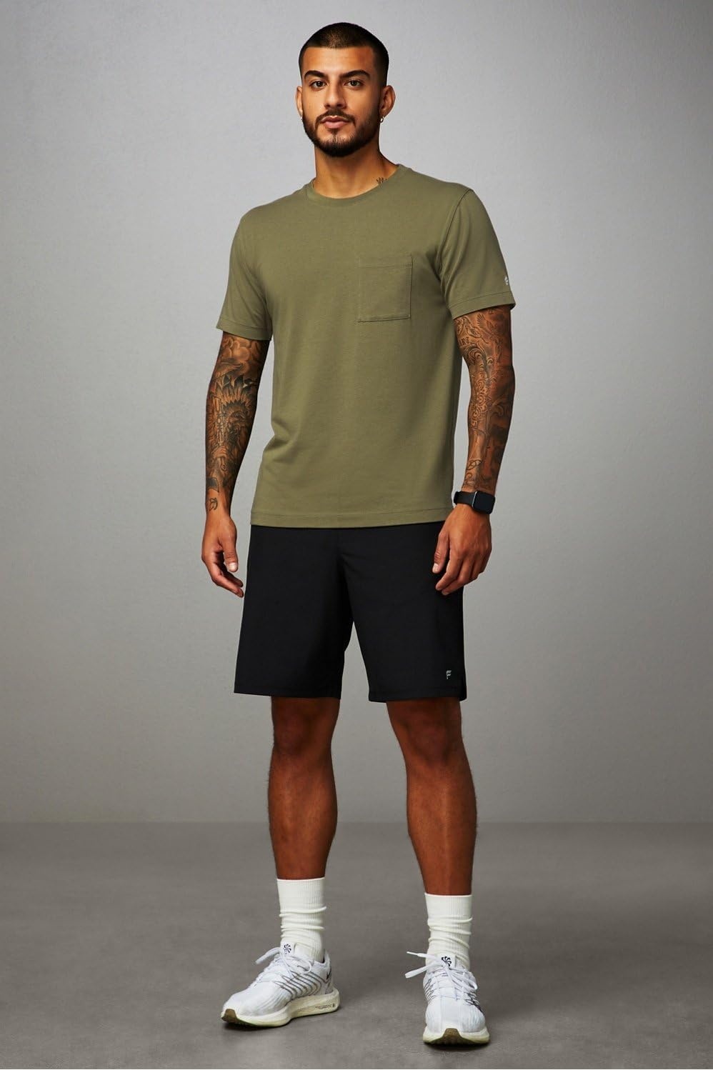 image:imageFabletics Mens The Fundamental Short II Lined Workout Running Training Gym Yoga Ultra LightweightBlackBlack