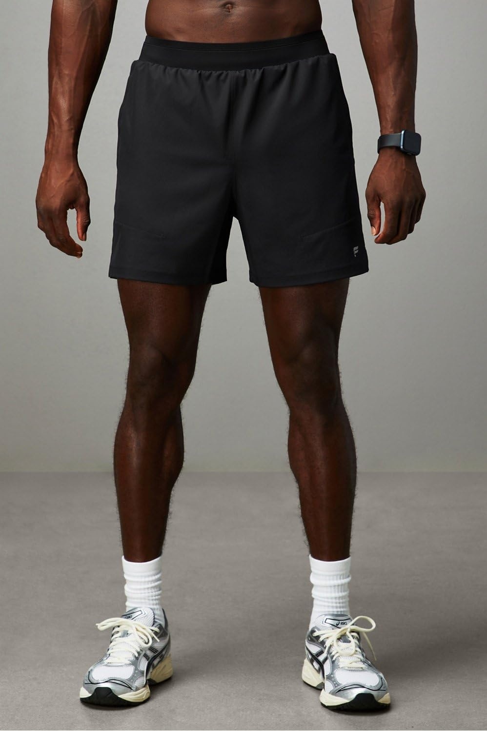 image:imageFabletics Mens The Fundamental Short II Lined Workout Running Training Gym Yoga Ultra LightweightBlackBlack