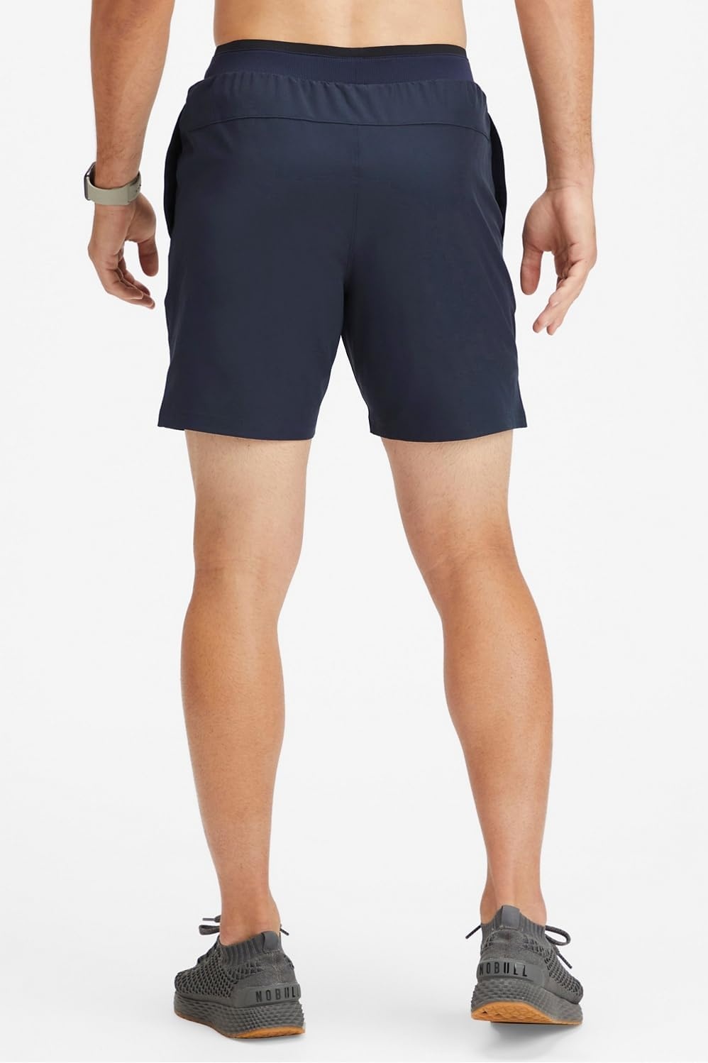 image:imageFabletics Mens The Fundamental Short II Lined Workout Running Training Gym Yoga Ultra LightweightClassic Navy