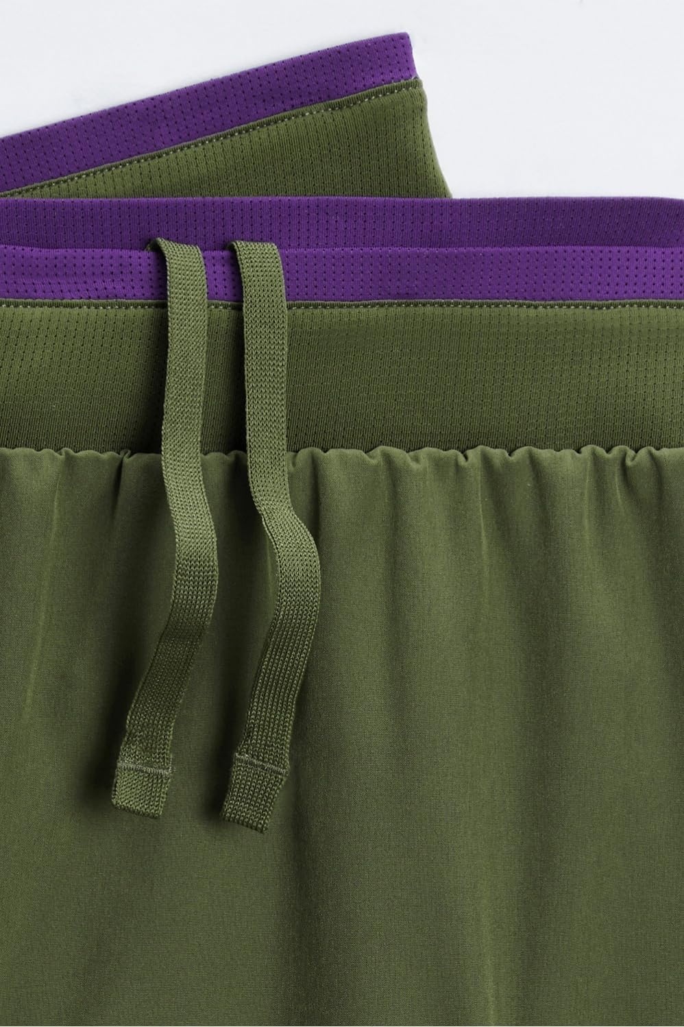 image:imageFabletics Mens The Fundamental Short II Lined Workout Running Training Gym Yoga Ultra LightweightDark Moss