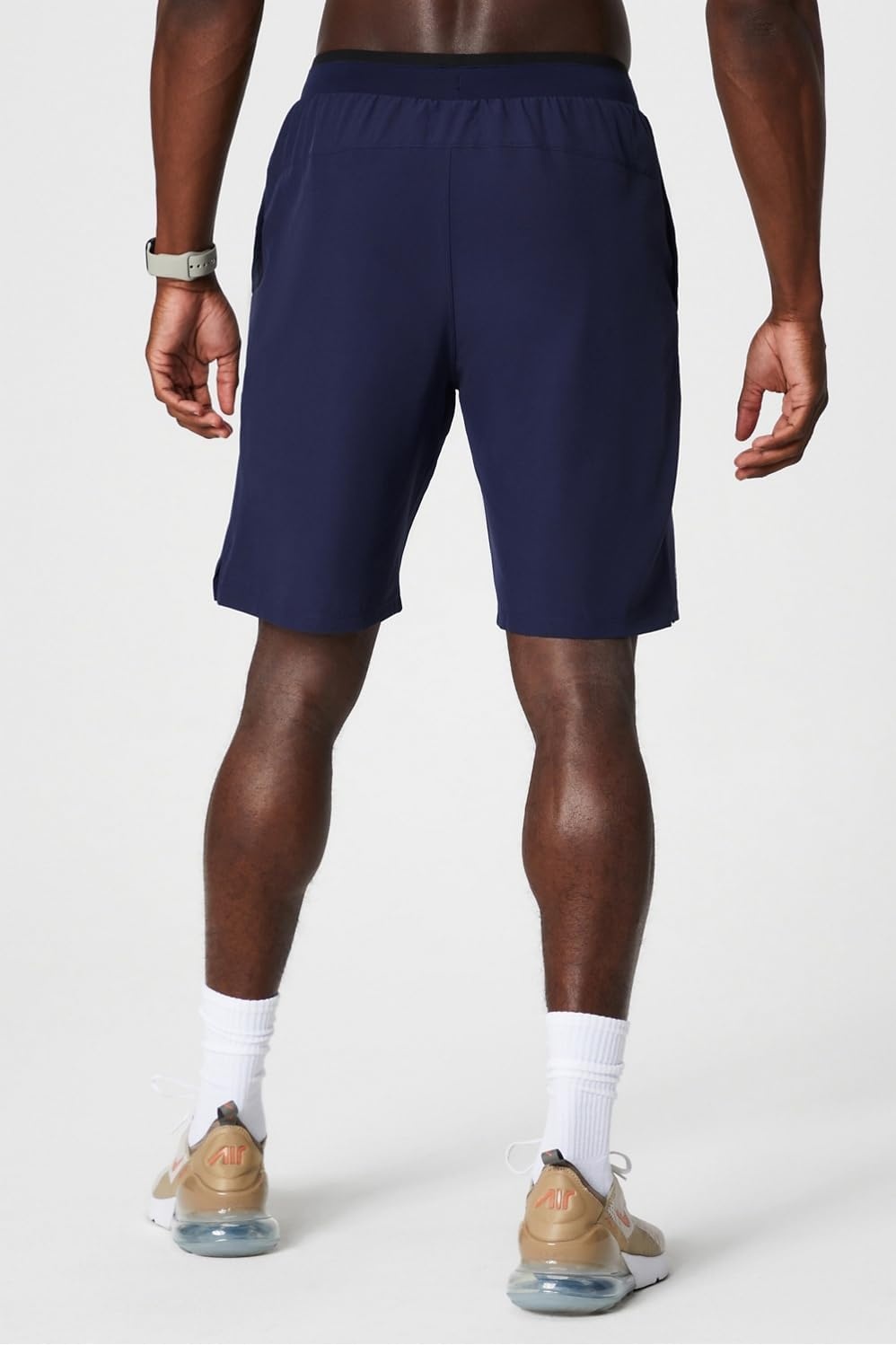 image:imageFabletics Mens The Fundamental Short II Lined Workout Running Training Gym Yoga Ultra LightweightDeep Navy