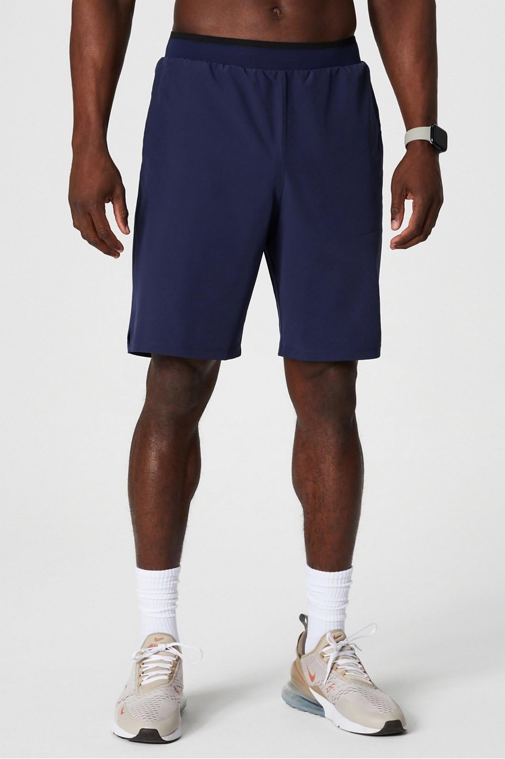image:imageFabletics Mens The Fundamental Short II Lined Workout Running Training Gym Yoga Ultra LightweightDeep Navy