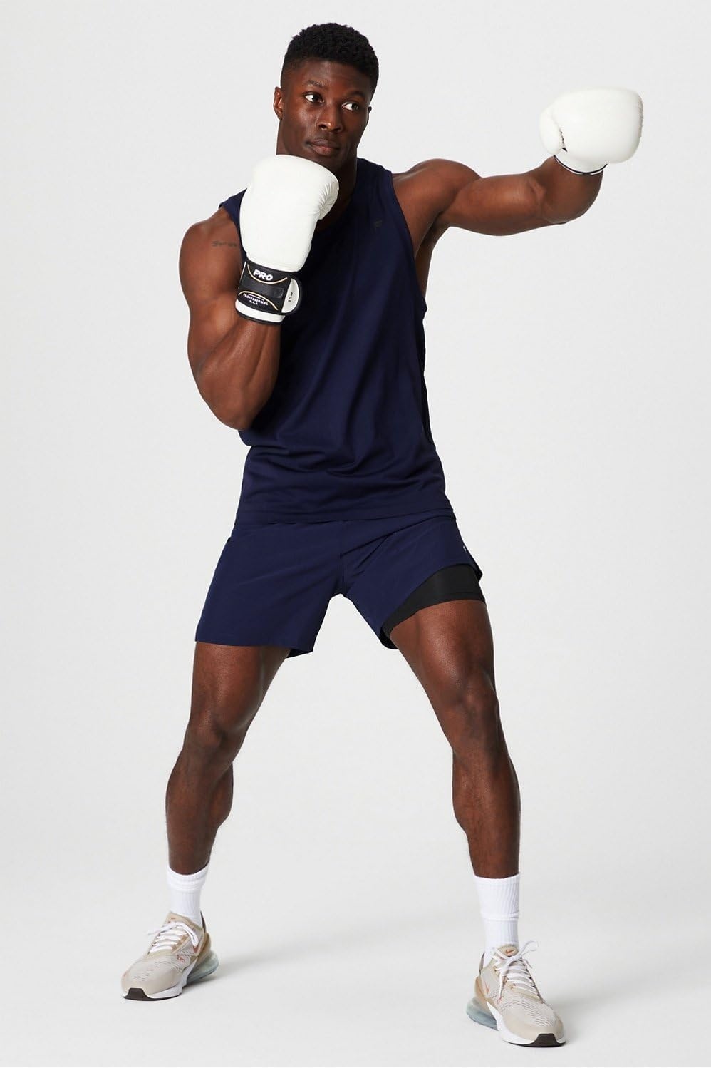 image:imageFabletics Mens The Fundamental Short II Lined Workout Running Training Gym Yoga Ultra LightweightDeep Navy