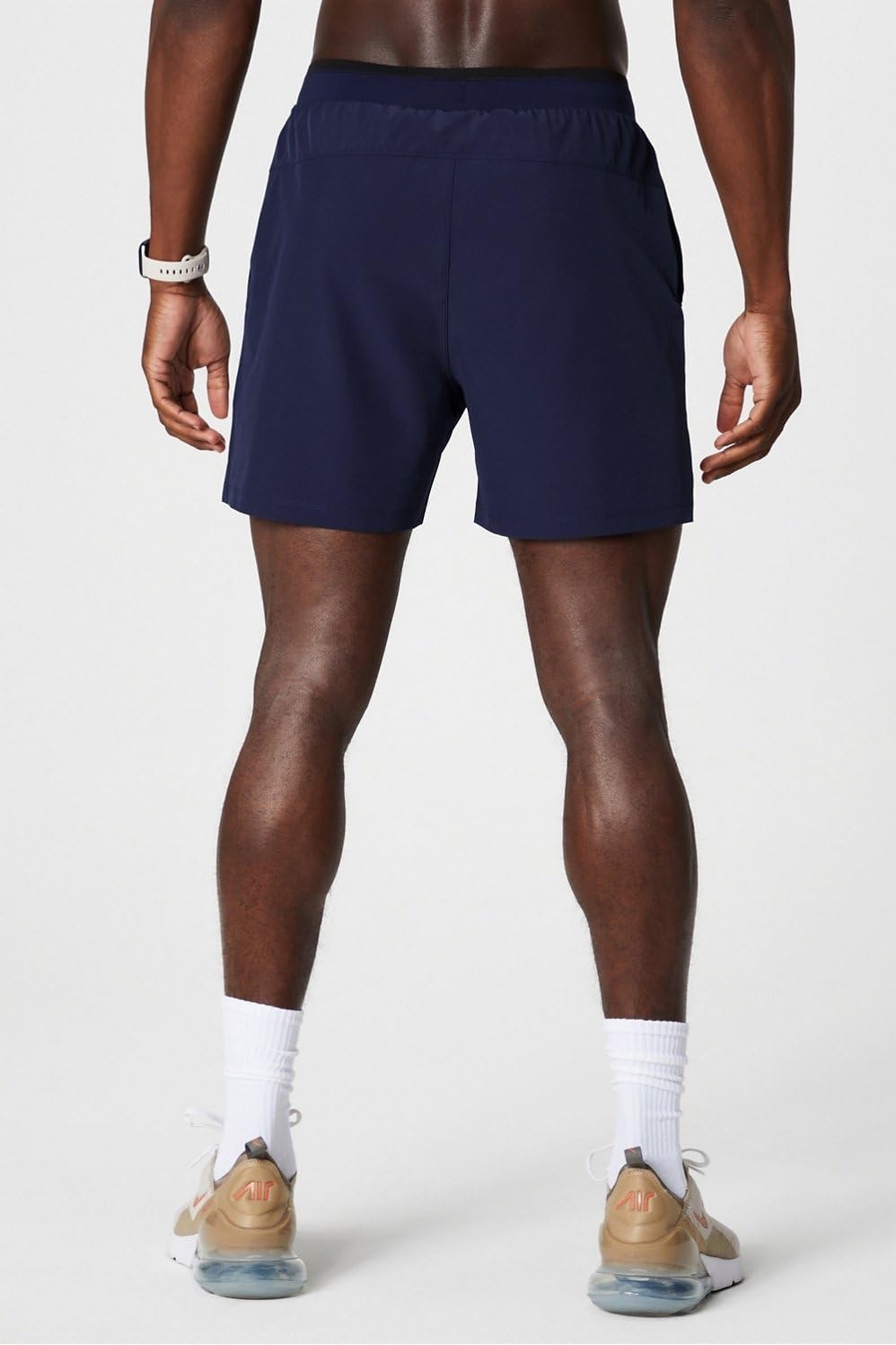 image:imageFabletics Mens The Fundamental Short II Lined Workout Running Training Gym Yoga Ultra LightweightDeep Navy