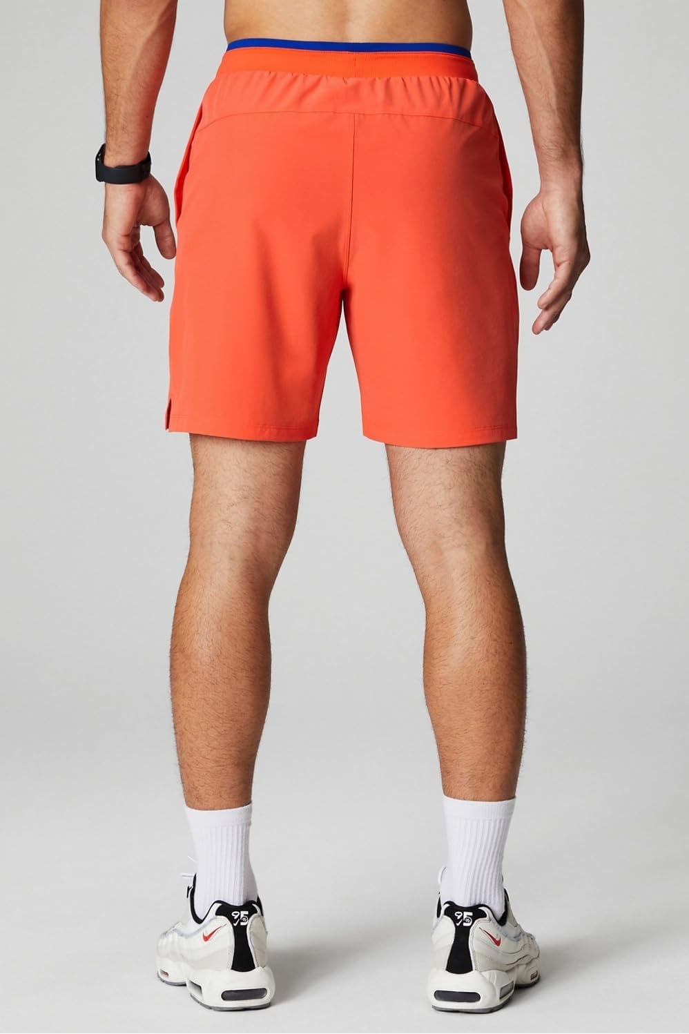 image:imageFabletics Mens The Fundamental Short II Lined Workout Running Training Gym Yoga Ultra LightweightPassion Orange