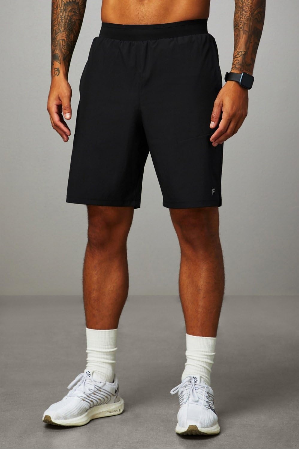 image:imageFabletics Mens The Fundamental Short II Workout Running Training Gym Yoga Ultra LightweightBlackBlack