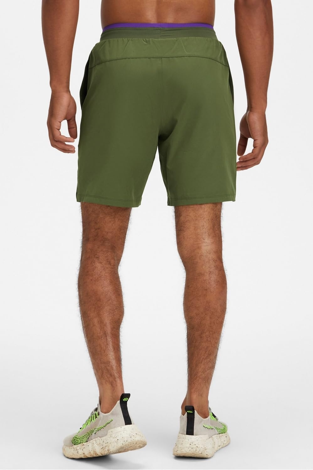 image:imageFabletics Mens The Fundamental Short II Workout Running Training Gym Yoga Ultra LightweightDark Moss
