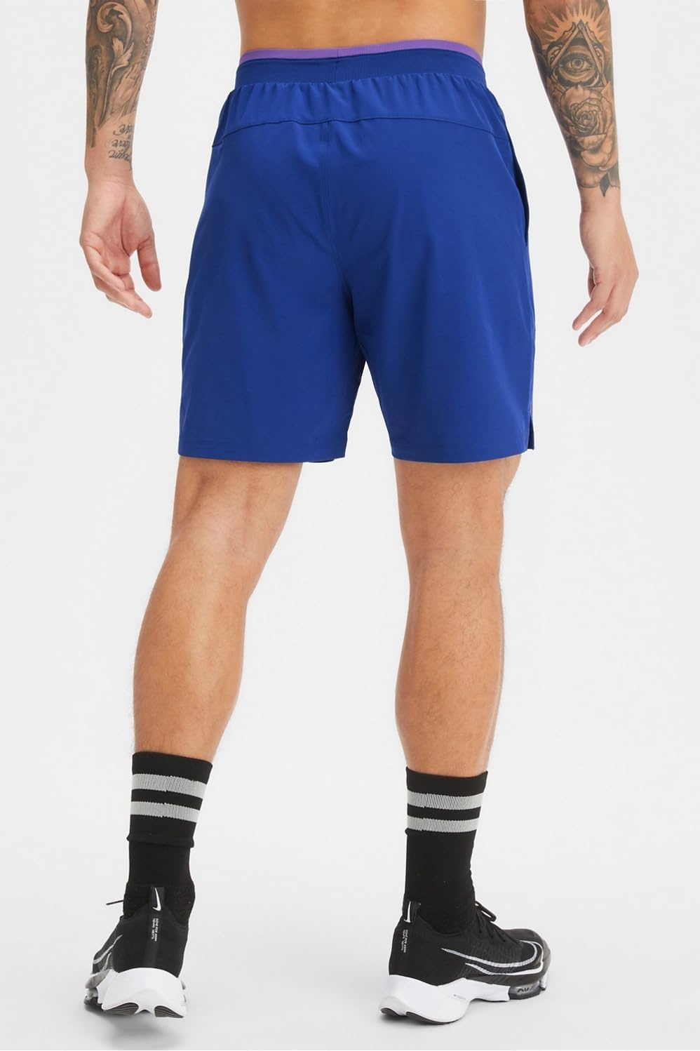image:imageFabletics Mens The Fundamental Short II Workout Running Training Gym Yoga Ultra LightweightFrench Blue