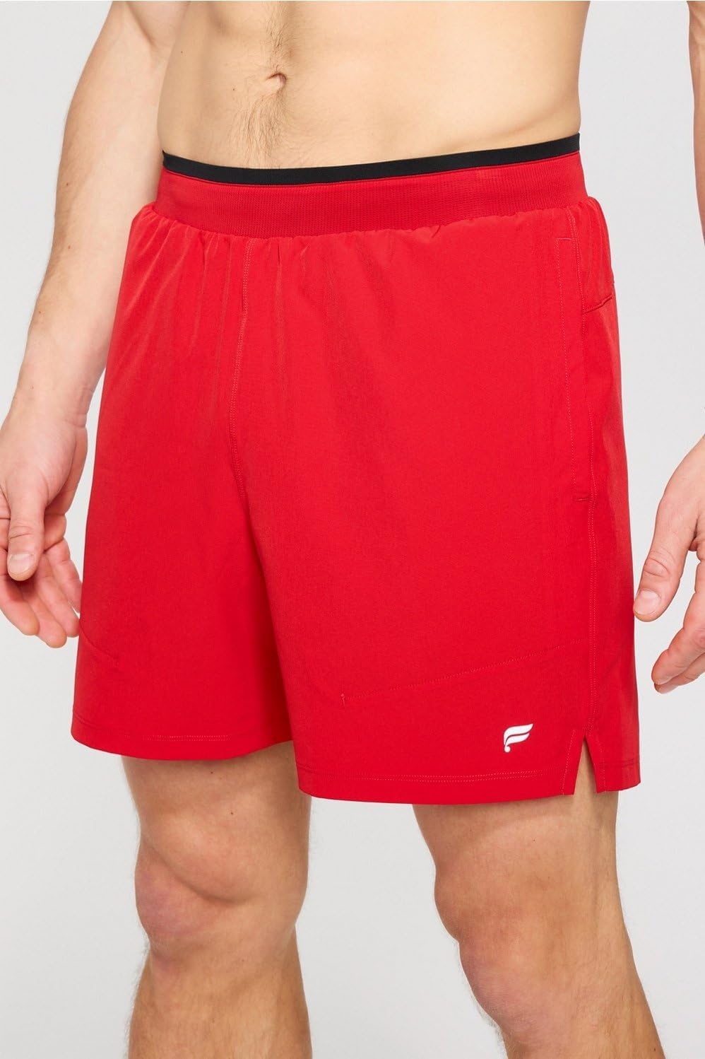 image:imageFabletics Mens The Fundamental Short II Workout Running Training Gym Yoga Ultra LightweightHeated Red