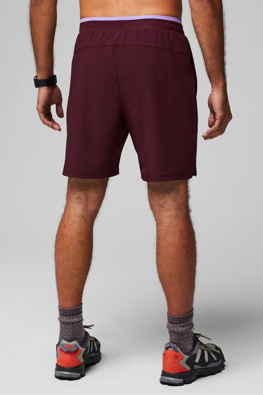 image:imageFabletics Mens The Fundamental Short II Workout Running Training Gym Yoga Ultra LightweightMerlot
