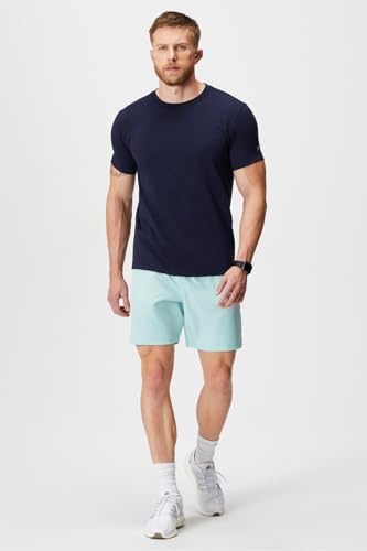 image:imageFabletics Mens The Fundamental Short II Workout Running Training Gym Yoga Ultra LightweightNordic Blue