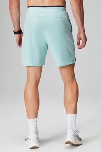 image:imageFabletics Mens The Fundamental Short II Workout Running Training Gym Yoga Ultra LightweightNordic Blue