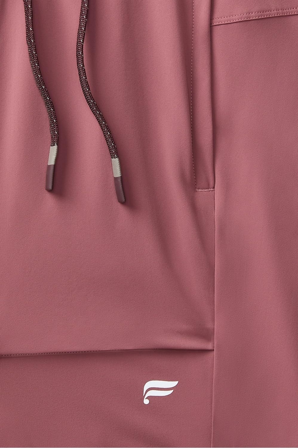 image:imageFabletics Mens The One Jogger QuickDry Hidden Pockets Zip Pockets UPF Protection AntiStink LightweightMoonlight MauveOxblood