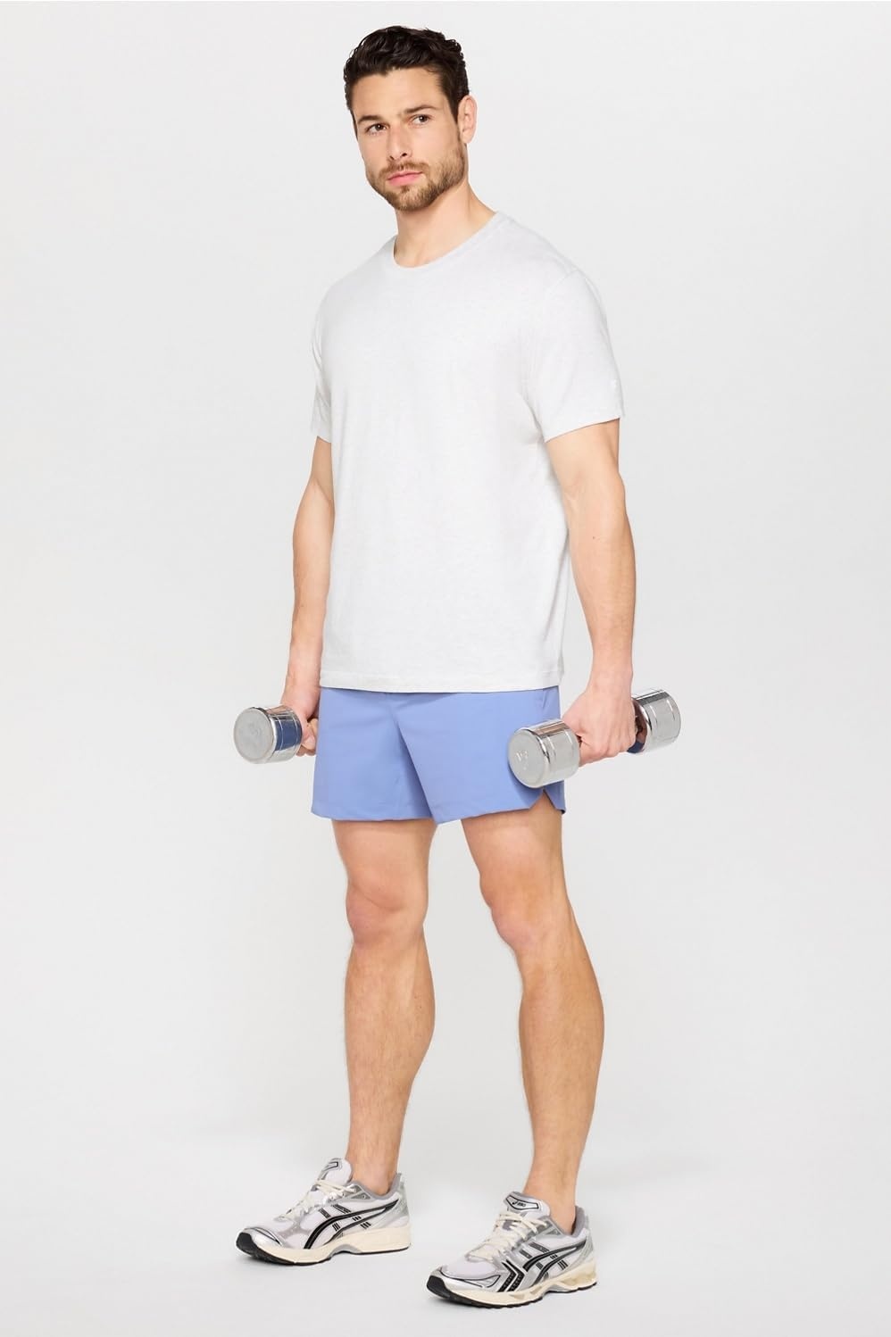 image:imageFabletics Mens The One Short Lined Training Swimming Lightweight QuickDry Zip Pocket Stretch WovenBay Blue