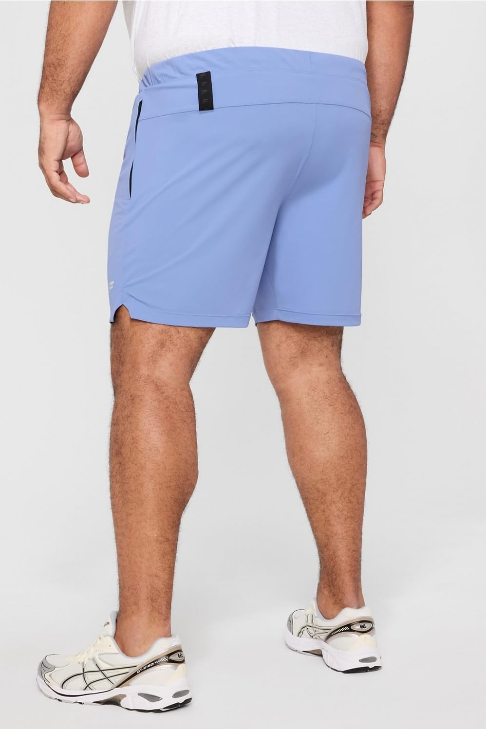 image:imageFabletics Mens The One Short Lined Training Swimming Lightweight QuickDry Zip Pocket Stretch WovenBay Blue