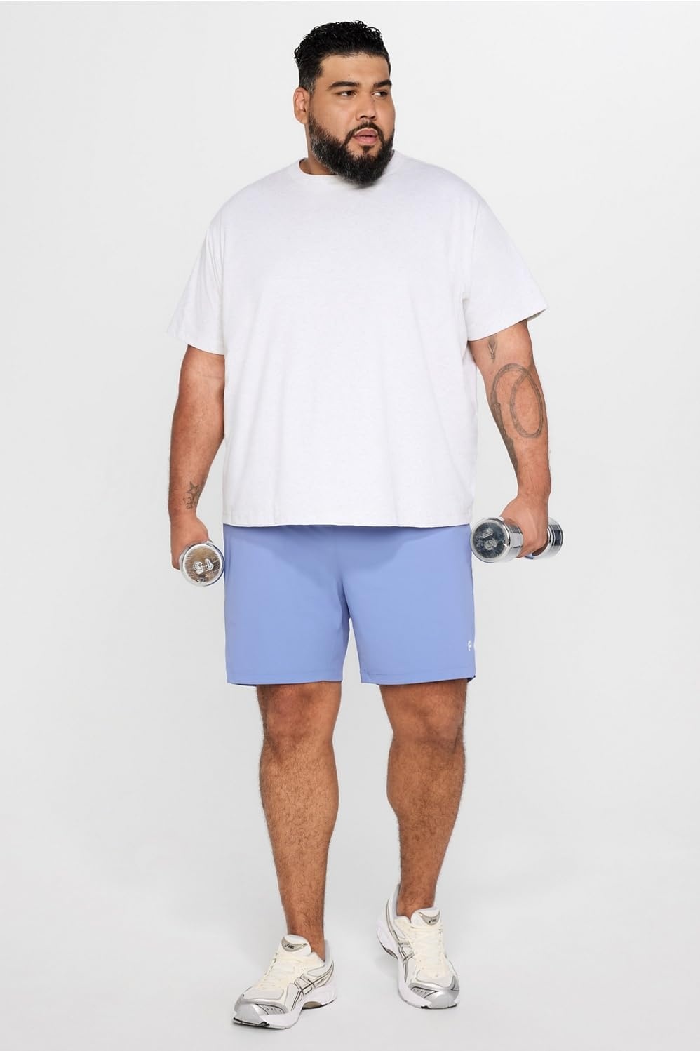image:imageFabletics Mens The One Short Lined Training Swimming Lightweight QuickDry Zip Pocket Stretch WovenBay Blue
