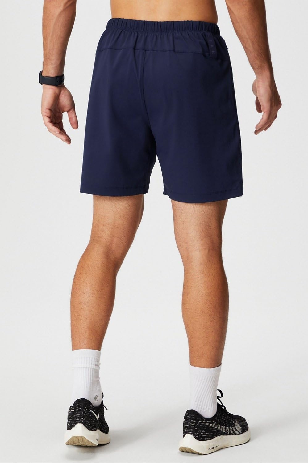 image:imageFabletics Mens The One Short Lined Training Swimming Lightweight QuickDry Zip Pocket Stretch WovenDeep Navy