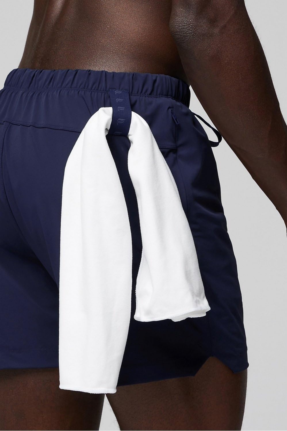 image:imageFabletics Mens The One Short Lined Training Swimming Lightweight QuickDry Zip Pocket Stretch WovenDeep Navy