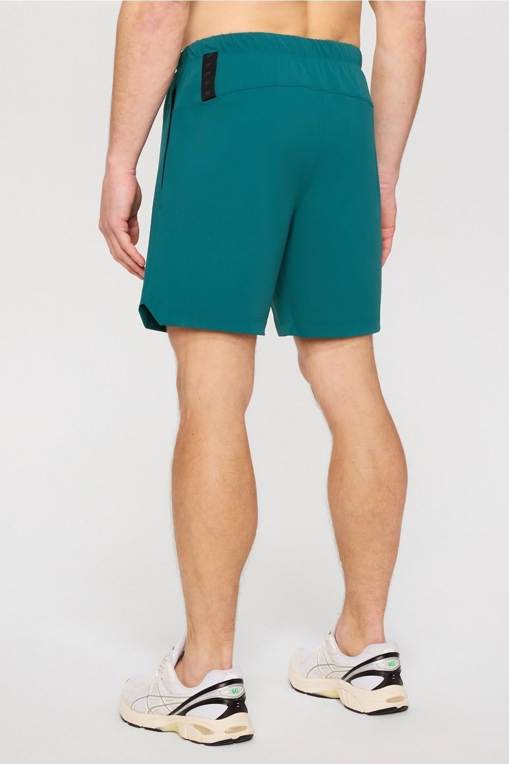 image:imageFabletics Mens The One Short Lined Training Swimming Lightweight QuickDry Zip Pocket Stretch WovenGreen Abyss