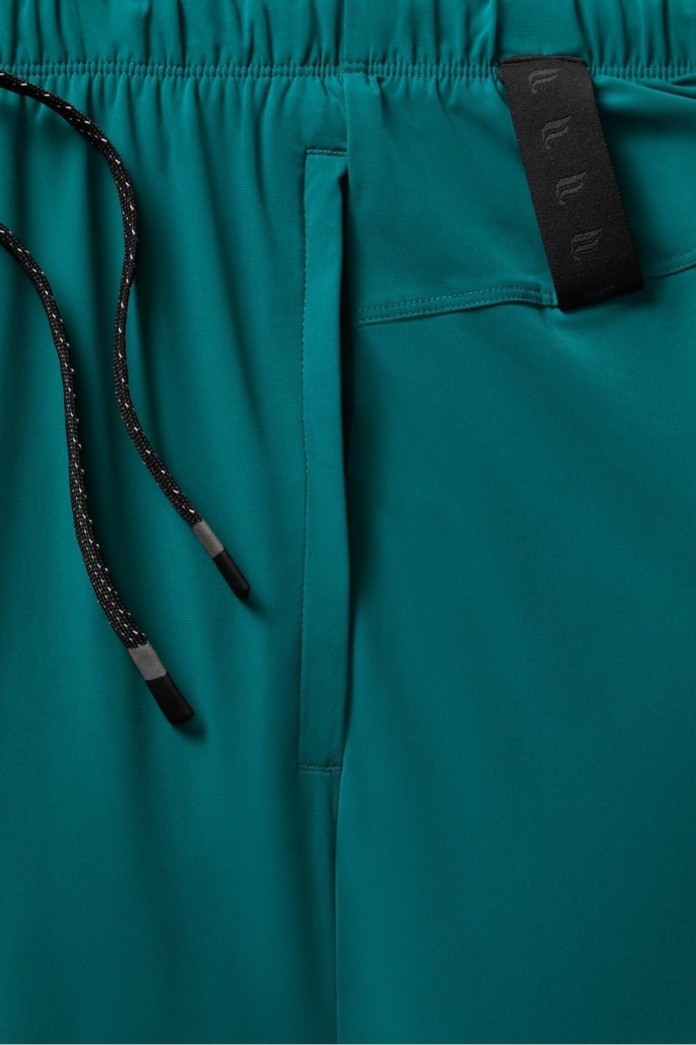 image:imageFabletics Mens The One Short Lined Training Swimming Lightweight QuickDry Zip Pocket Stretch WovenGreen Abyss