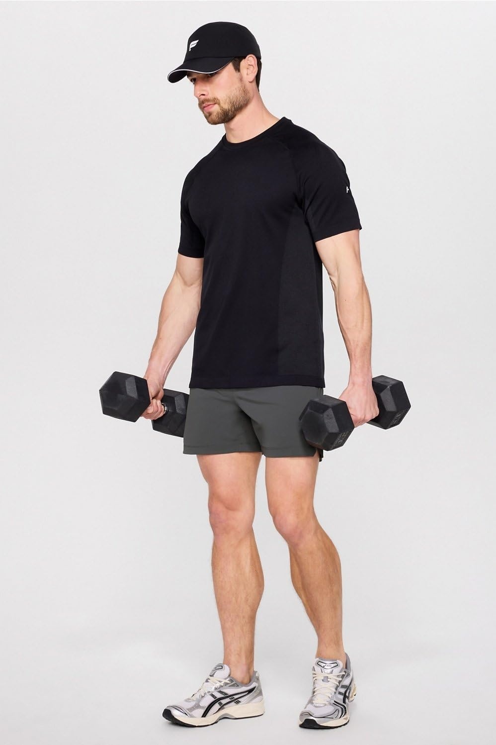 image:imageFabletics Mens The One Short Lined Training Swimming Lightweight QuickDry Zip Pocket Stretch WovenOnyx