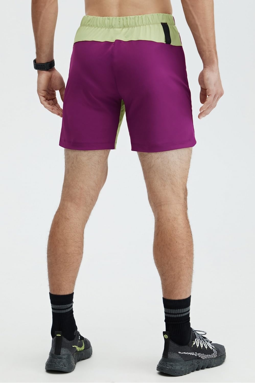 image:imageFabletics Mens The One Short Unlined Training Swimming Lightweight QuickDry Zip Pocket Stretch WovenDeep Port Fennel