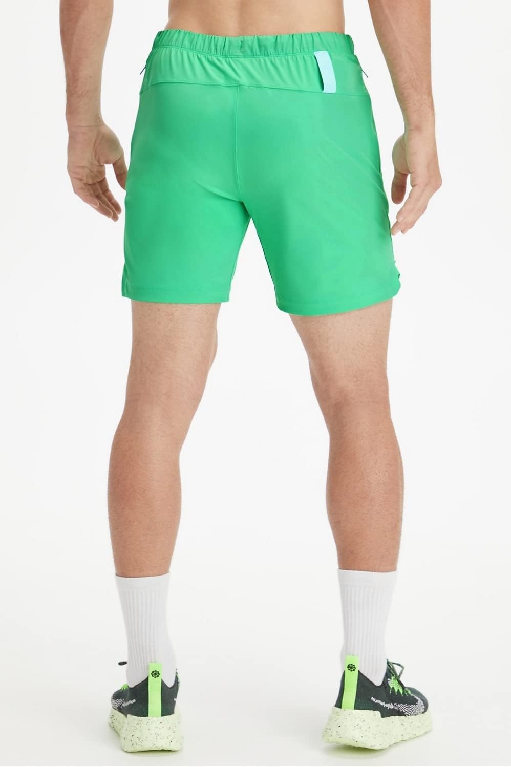 image:imageFabletics Mens The One Short Unlined Training Swimming Lightweight QuickDry Zip Pocket Stretch WovenTropical Water