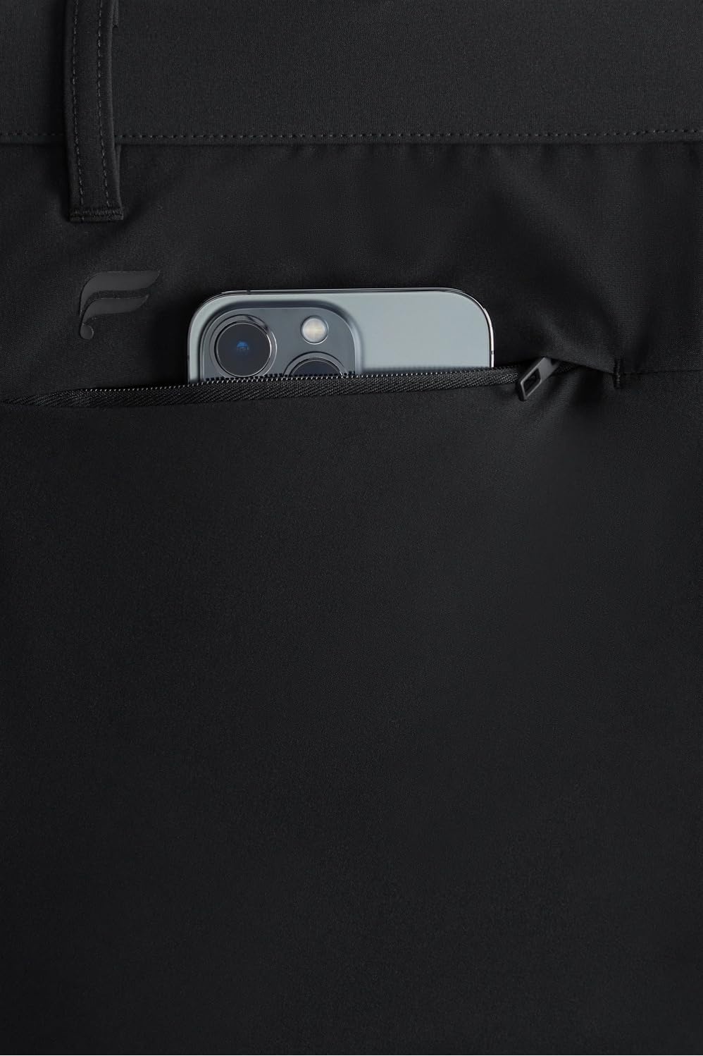 image:imageFabletics Mens The Only Pant External Pocket WaterRepellent Zip Pockets LightweightBlack