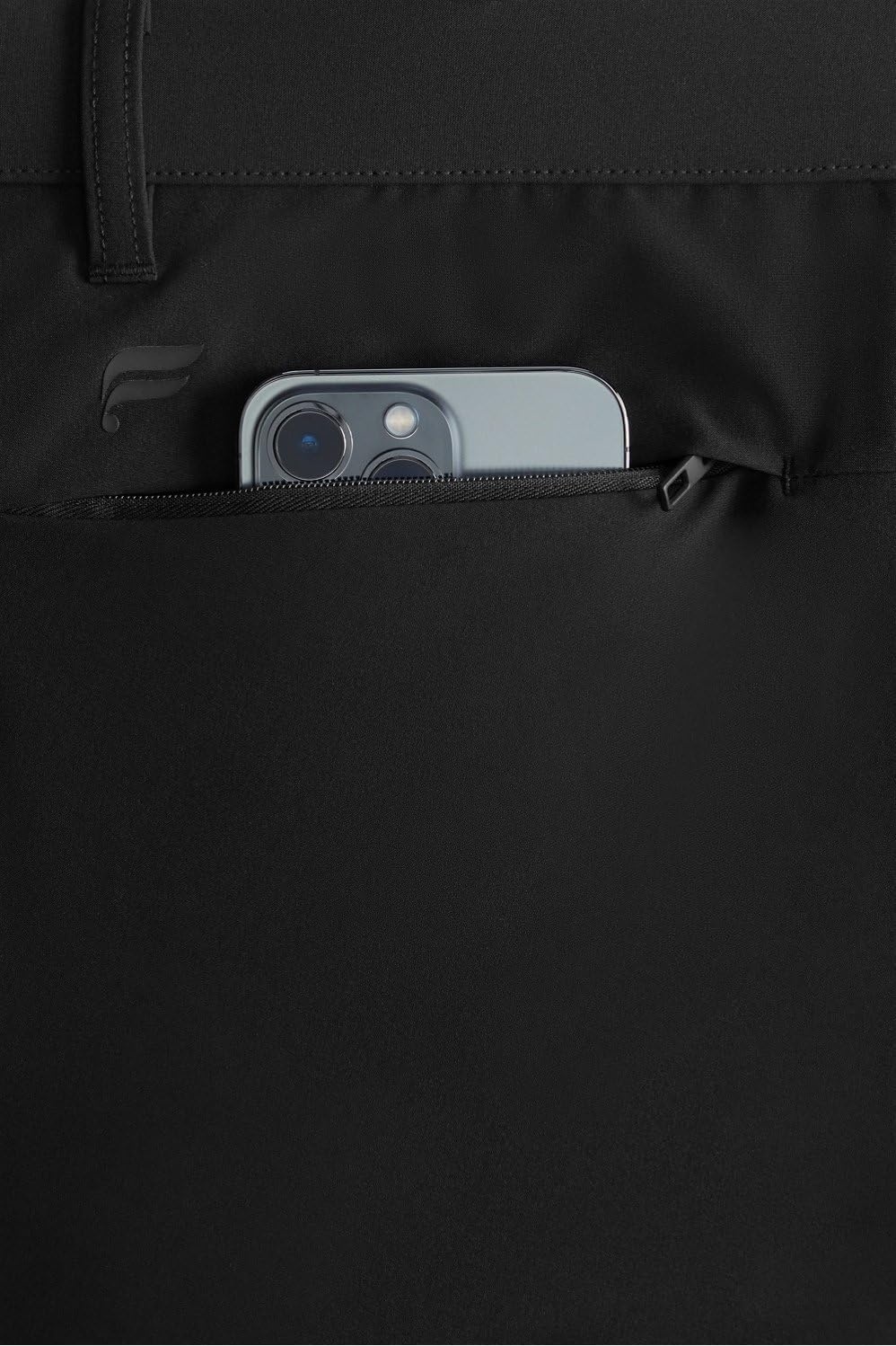 image:imageFabletics Mens The Only Pant External Pocket WaterRepellent Zip Pockets LightweightBlack