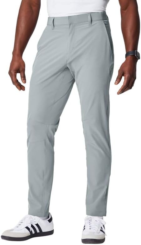 image:imageFabletics Mens The Only Pant External Pocket WaterRepellent Zip Pockets LightweightShadow Grey