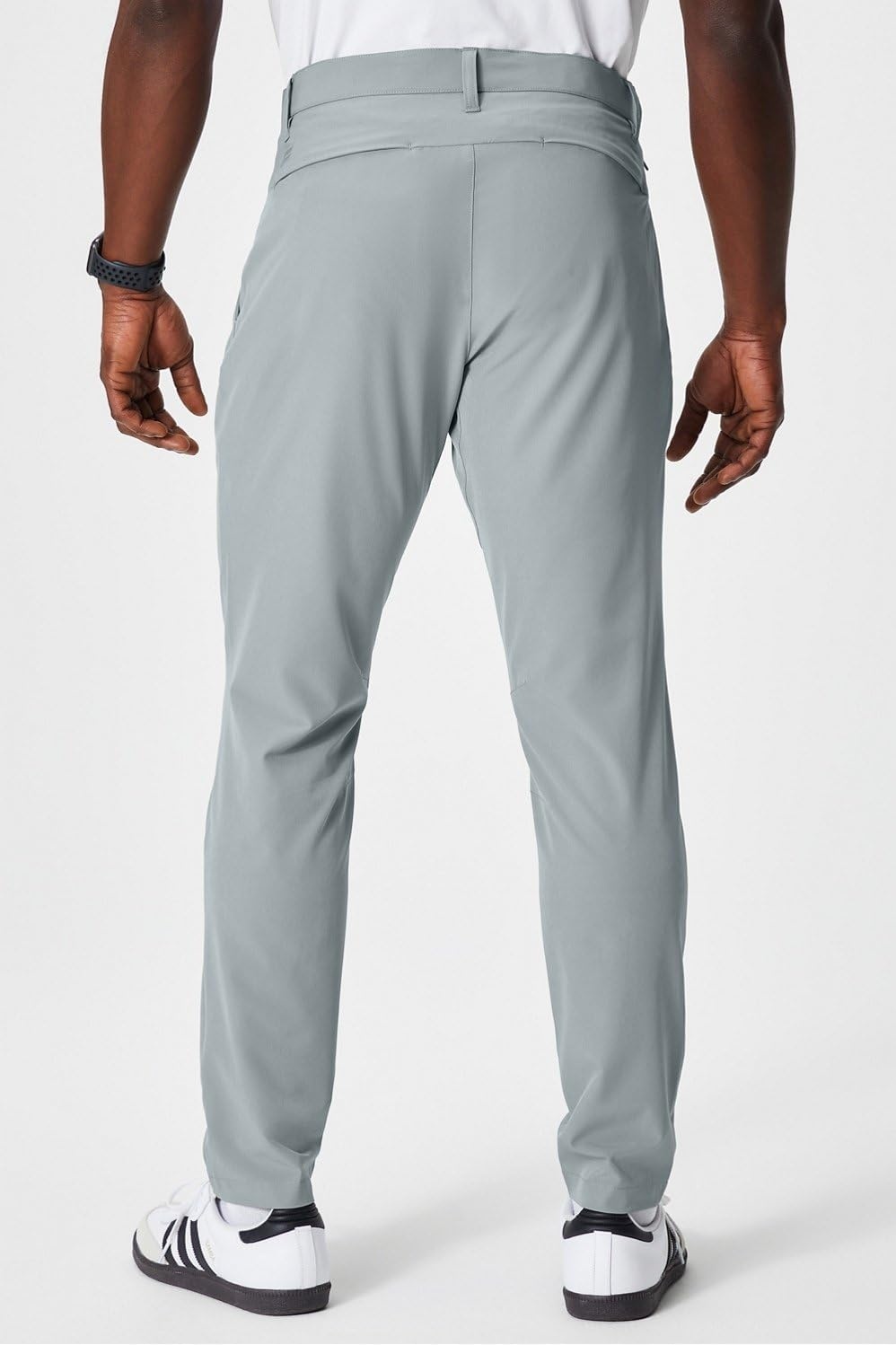 image:imageFabletics Mens The Only Pant External Pocket WaterRepellent Zip Pockets LightweightShadow Grey