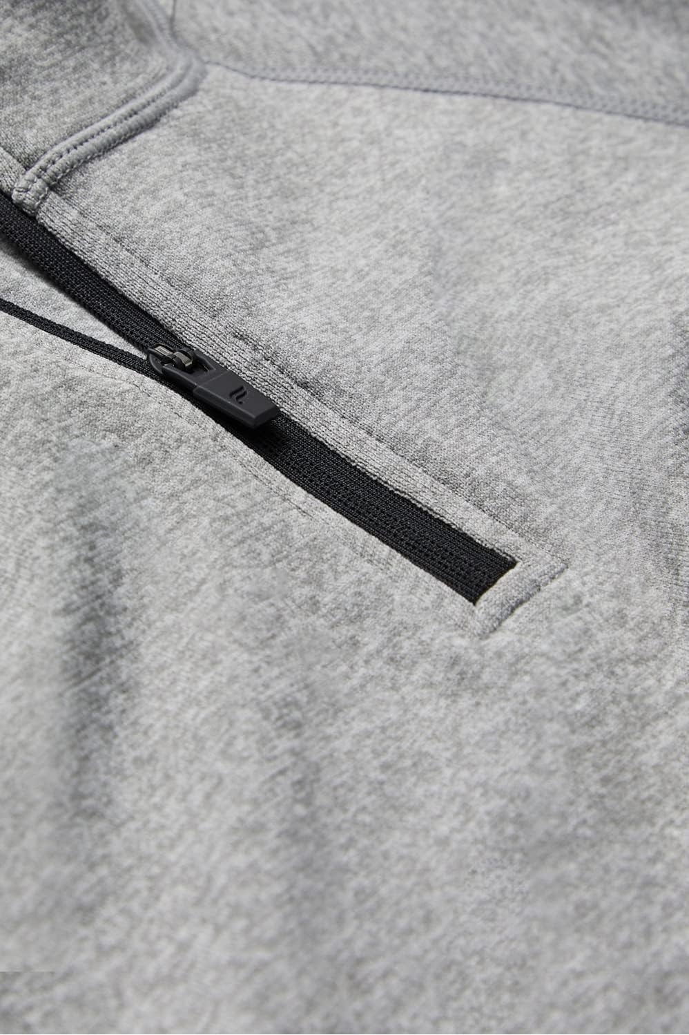image:imageFabletics Mens The Training Day 14 Zip Training Performance Athletic Breathable 4Way StretchGrey